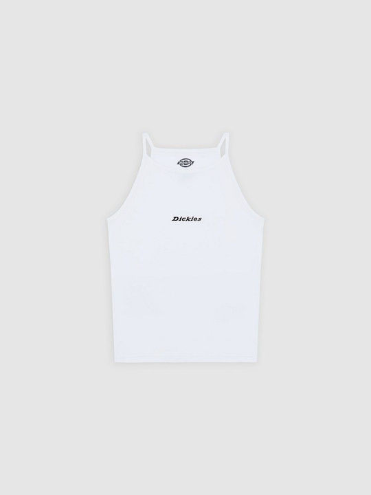 Dickies Women's Sleeveless Blouse White