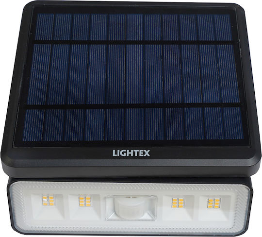Lightex Водоустойчив Слънчев LED Прожектор 8W Неутрално Бяло 4000K IP54