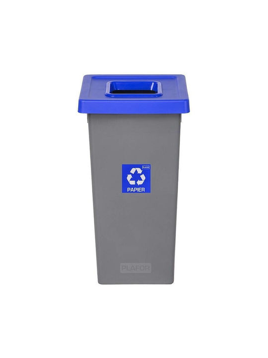 Plafor Coș de Reciclare Plastic Gri 75l