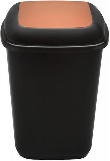 Plafor Coș de Reciclare Plastic Negru 90l