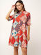 Sommer Kleid Rot Clay