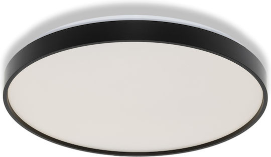 Osram Πλαφονιέρα Οροφής Μαύρη με Ενσωματωμένο LED