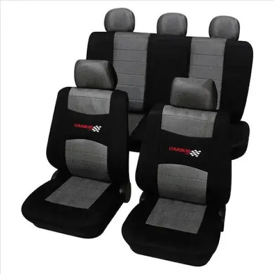 Petex Universal Carbon Black Car Seat Covers