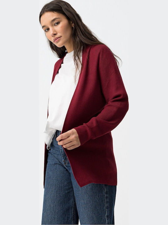 Women's Knitted Cardigan Red