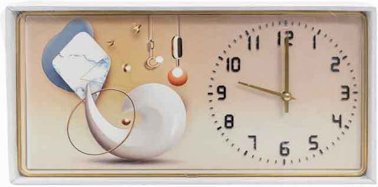 Decorative Silent Wall Clock Orange