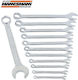 Combination Spanner Set 12 Pcs 6-22mm Mannesmann 130-12