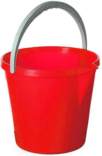 Gensini Gensini Κουβάς Kunststoff Gewicht 7lt Roter