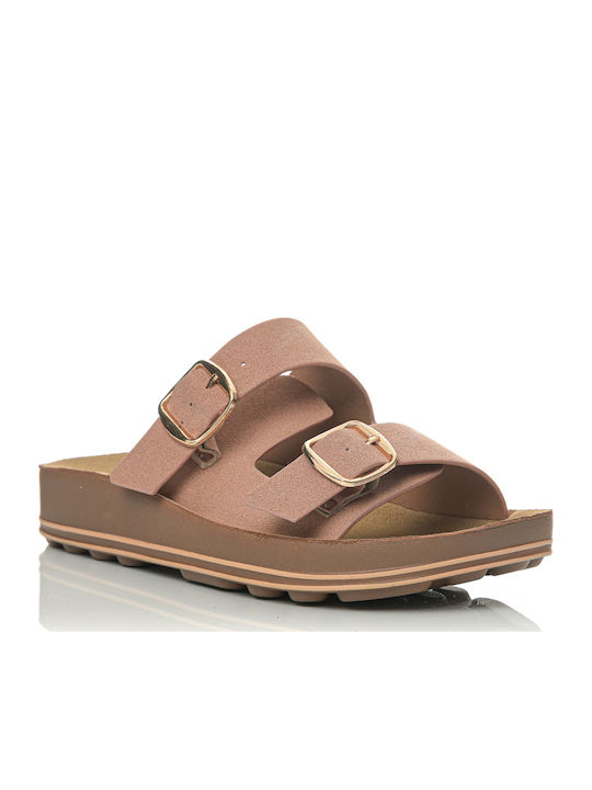 SaveYourFeet Women's Anatomic Sandals Pink