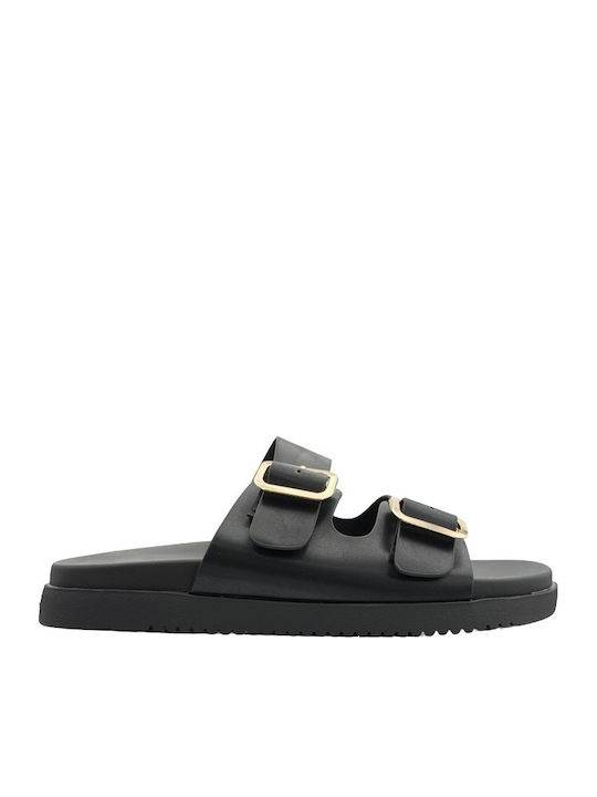 Women's Flat Sandals Black