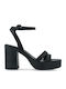 Leather Black Sandals