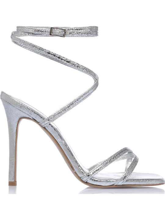 Sante Sante Damen Sandalen Silber