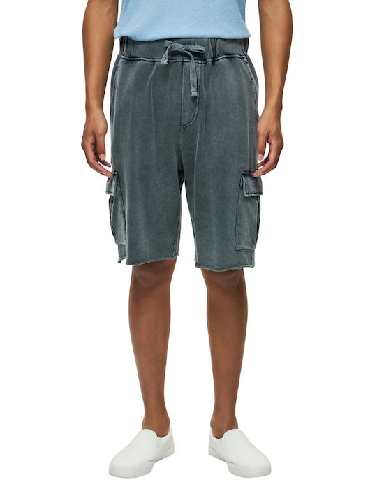 Herren Shorts Cargo Vintage Grau