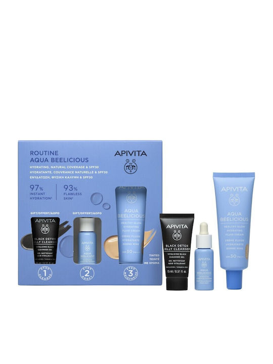 Apivita Routine Aqua Beelicious Σετ Περιποίησης για Ενυδάτωση & Λάμψη Apivita Routine Aqua Beelicious Σετ Περιποίησης για Ενυδάτωση & Λάμψη
