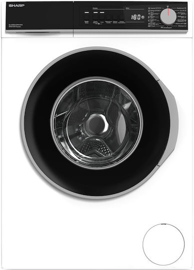 Sharp Пералня 8 кг с Парна Технология 1400 Оборота ES-NFB814BW1NNA
