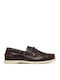 Δερμάτινα Ανδρικά Boat Shoes σε Καφέ Χρώμα