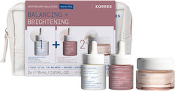 Korres Apothecary Wild Rose Set Îngrijire Pentru Anti-îmbătrânire 4 Bucăți