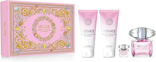 Versace Versace Bright Crystal Gift Γυναικείο Σετ με Eau de Parfum και Shower Gel