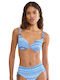 Summer Bikini Bra With Padding Light Blue