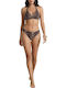 Bikinihosen Slip Schoko