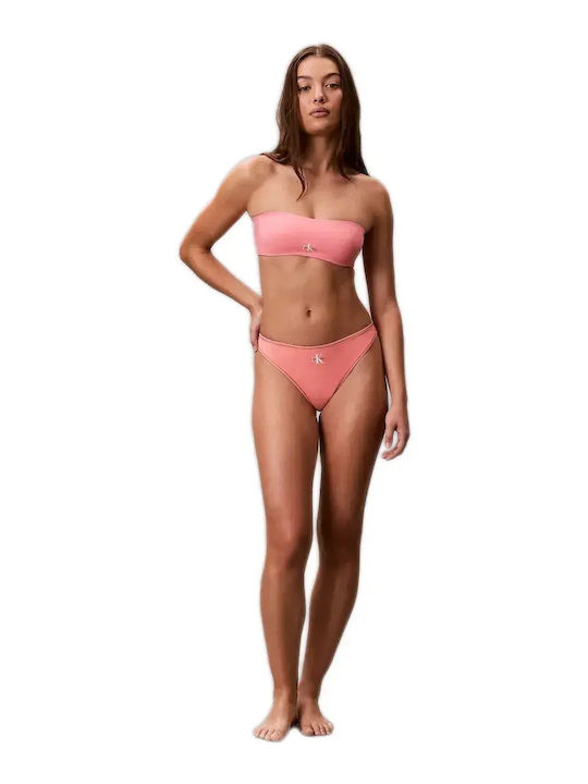 Calvin Klein Bikini String Washed Scarlet