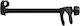 Peruzzo 693/gn Long 3d Arm Black To Fix 3rd Bicycle On Peruzzo P709/3 Bike Racks