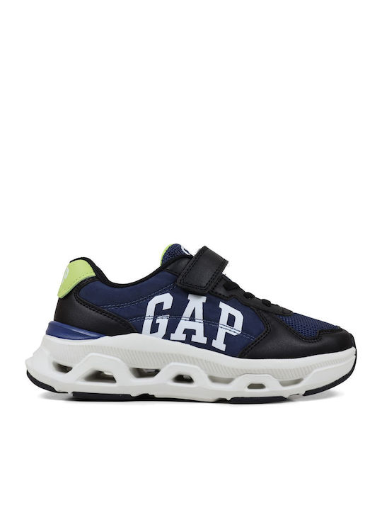 Kids Sneakers Anatomic with Hoop & Loop Closure Blue
