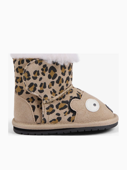 Emu Australia Leder Kinderstiefel Beige