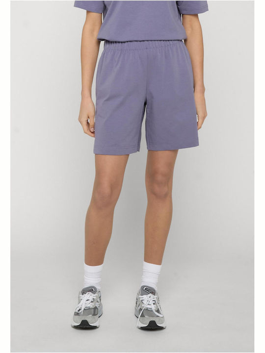 Urban Classics Damen-Shorts Dustypurple