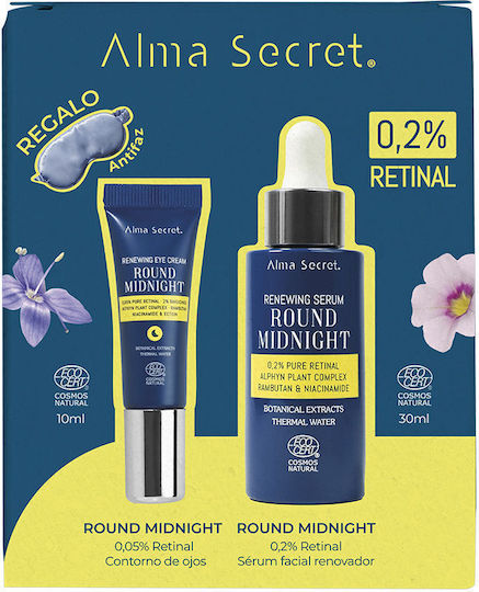 Alma Secret Round Midnight Комплект за грижа против стареене 3 броя