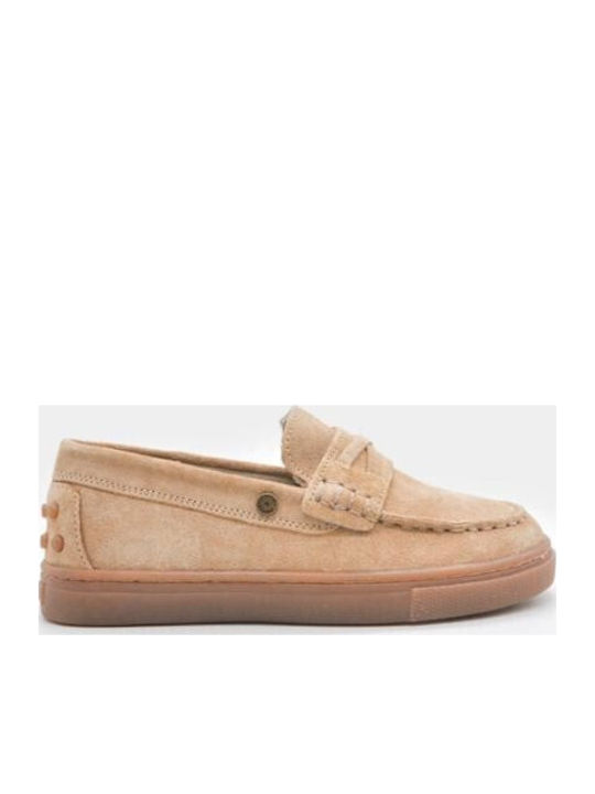 Mayoral Suede Παιδικά Μοκασίνια Καφέ