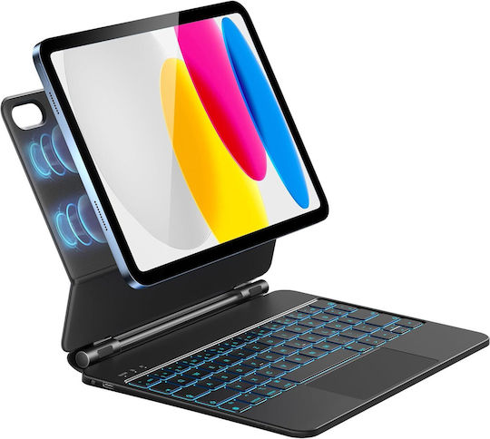 Θήκη Πληκτρολόγιο Ipad 10ης Γενιάς 10 9″ Hou Mf-10 Bluetooth Touchpad Qwertz