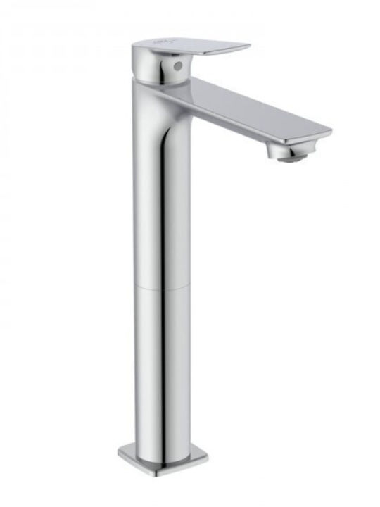Ideal Standard Αναμεικτική Μπαταρία Νιπτήρα Ασημί