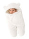 TakTakBaby Winter Baby Sleeping Bag Wearable Blanket White
