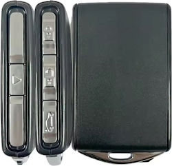 Smart Key Remote Shell Keyless Car 4 Buttons Volvo Black