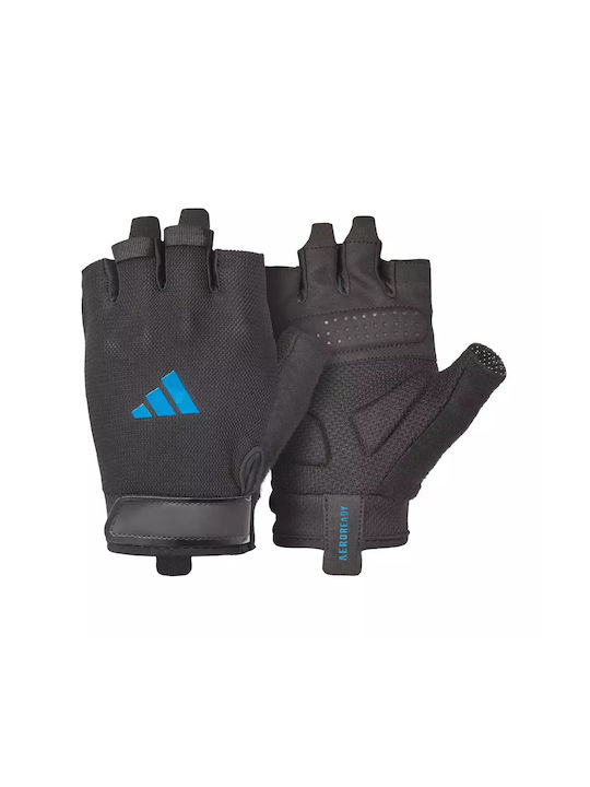 adidas Essential Training Men's Gym Sports Gloves Blue