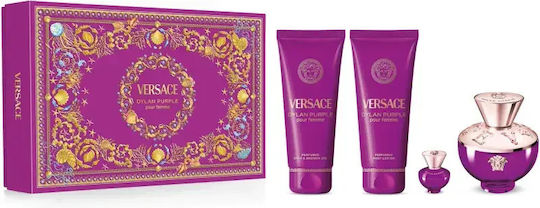 Set Cadou Pentru Femei Versace Dylan Purple 1 Bucată