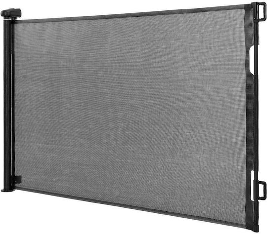 Ușă de Siguranță Pliabilă din Plastic în Culoare Neagră 86x9x9cm