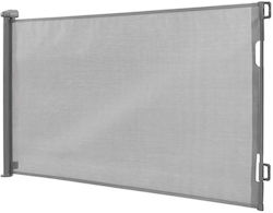 Klappbare Sicherheitstür aus Kunststoff in Grau Farbe 86x9x9cm Klappbare Sicherheitstür aus Kunststoff in Grau Farbe 86x9x9cm