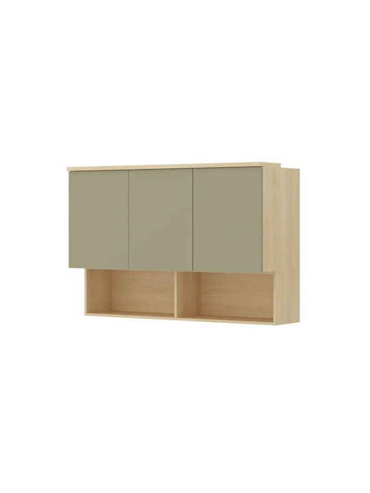 Cabinet De Perete Nolcala 104 Stejar, Eucalipt 126x43x85cm