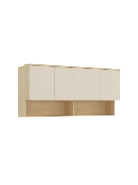 Wall Cabinet Nolcala 106 Oak 186x43x85cm