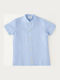 Kids Short-Sleeved Shirt Blue