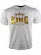 Twins Special Men's Short Sleeve Shirt TW-KPTSH-009-W/G Gold