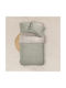 Borea Single Cotton Sheet Set Olive 160x240cm 2pcs