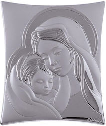 Silberne Heiligenikone Mutter Gottes 21x27 Slevori 9875-00307tbr0fwe