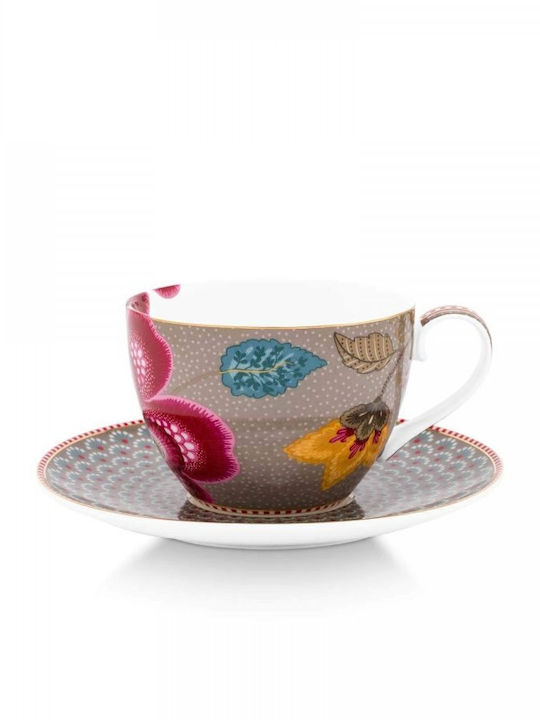 PiP Studio Blooming Tales Чаша За Чай От Порцелан Многоцветна 300ml