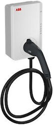 Abb Terra AC Wandmontierter Dreiphasiger Elektroauto-Ladestation 22kW Mit Integriertem Kabel Typ 2 (W22-G5-R-C-V2-0)