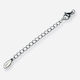 Steel Clasp Extension 10mm 16 Pieces