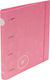 Binder 4 Rings Dividers A4 B'log Laces Pink Ancor