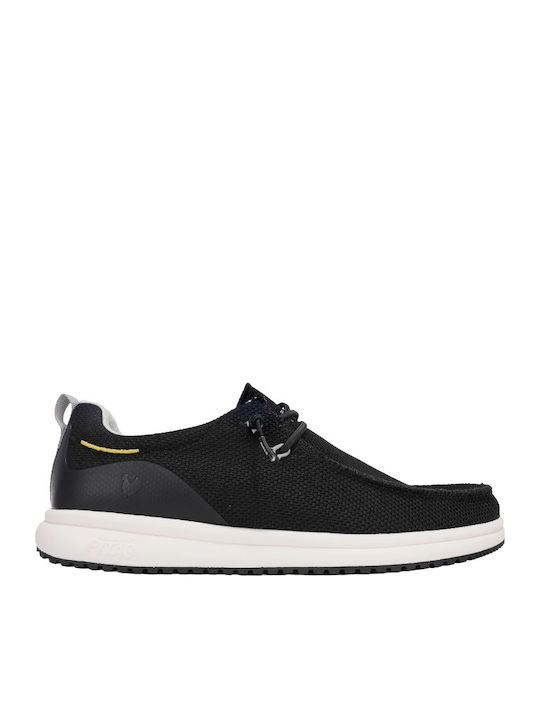 Walk In Pitas Keel Men's Loafers In Black Colour