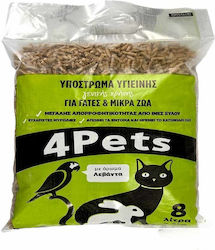 4pets Hygiene Bedding Pellet 8lt 5kg